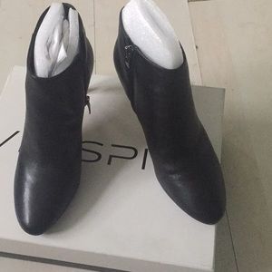 VIA SPIGA BLACK LEATHER SIZE 8
